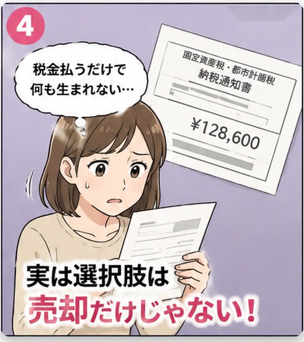 実は、選択肢は売却だけではございません！